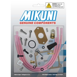 Mikuni Carburetor Rebuild Kit for KTM 65SX, Husqvarna TC65, & GasGas MC65 with Mikuni TM24 Carburetors
