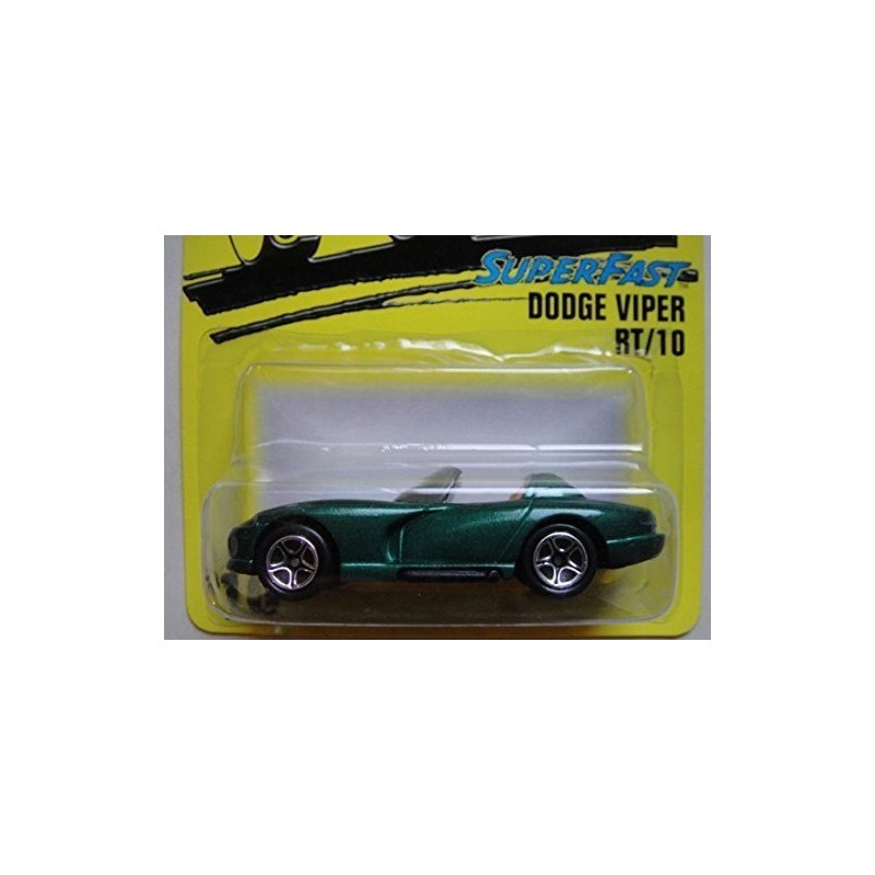 MATCHBOX SUPER FAST GREEN DODGE VIPER RT/10 #10