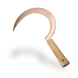 OJ Ljubimir Herb Crescent Made of Copper, Hand-Forged Copper Crescent from Slovenia