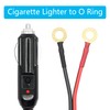 12V Cig Lighter to O-Ring Terminal Heavy Duty Auto Power