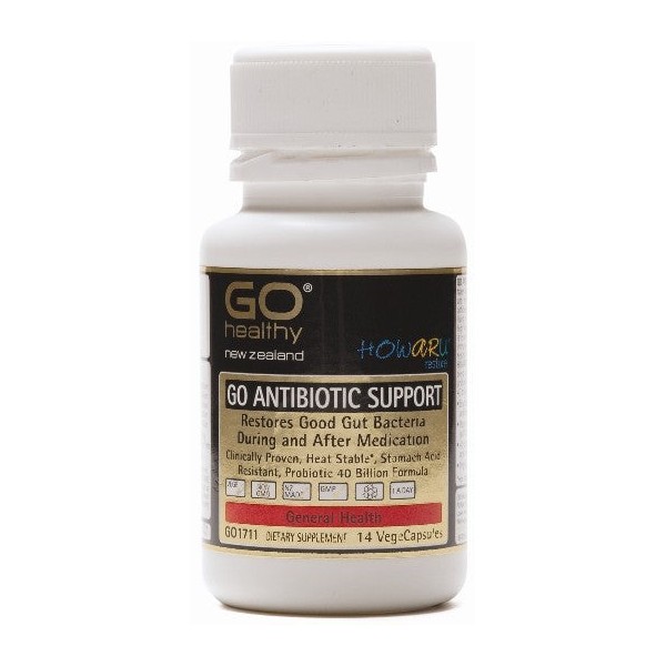 Go Antibiotic Support Vegecaps 14