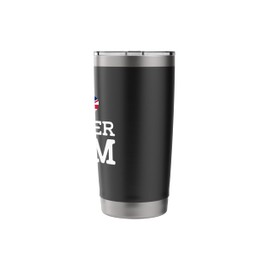 I Love Amsterdam Funny UK Flag Prank Joke Gag Cool Novelty Stainless Steel Insulated Tumbler