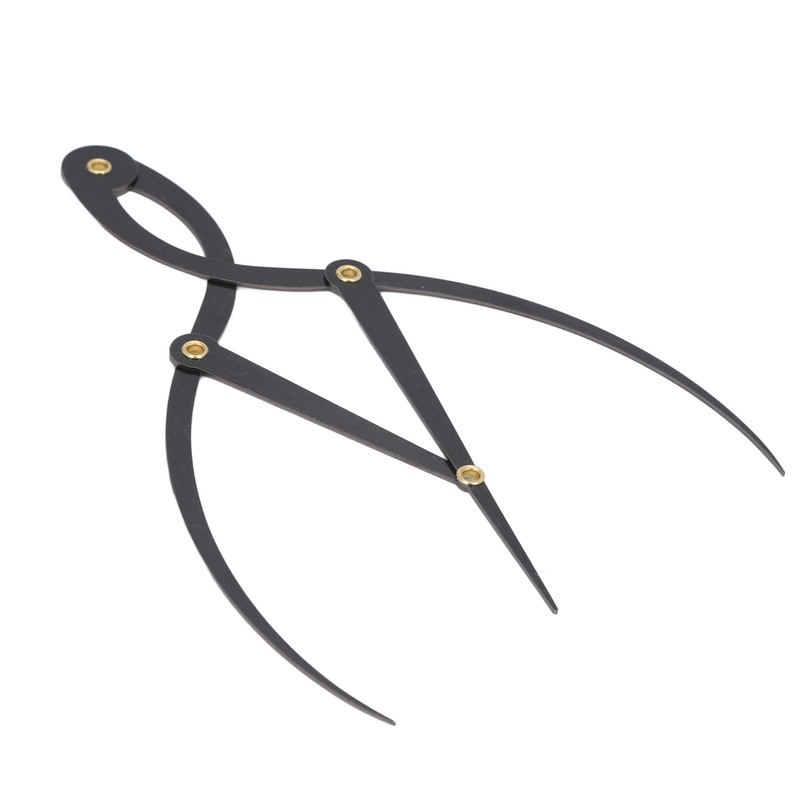 Eyebrow Ruler Multifunctional Stainless Steel 3 Point Positioning Ruler for