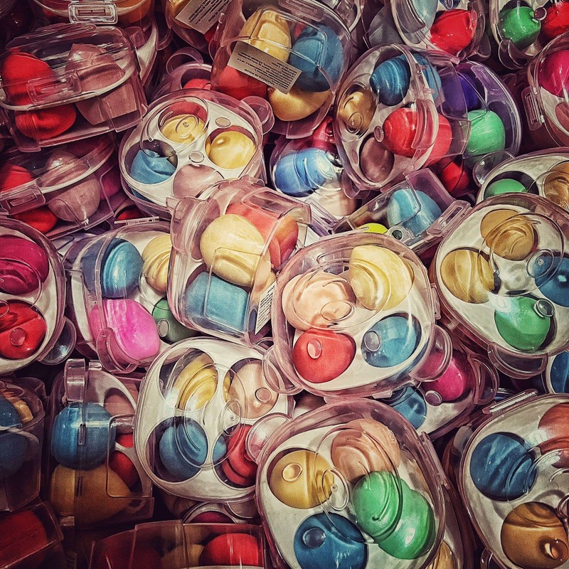 Kit Esponjas Maquillaje Surtidos 4 Piezas Con Caja