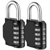 NAGE Lock with Combination Code, Padlock with Combination Code, 4