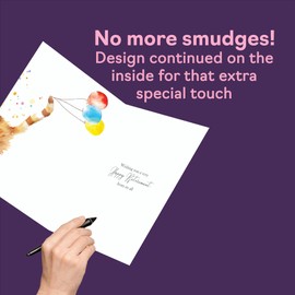 Retirement Card for Uncle - Party Cat Kitten - Leaving Cards for Uncle from Nephew Niece, Congratulations on your Retirement, A5 Happy Retirement Card Greeting Cards