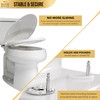 Bath Royale Soft Close Toilet Seat Round with Lid BR500-00