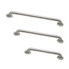 Grab Bar Bundle - ADA Compliance - Brushed Stainless, 1.5"