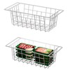 SANNO Chest Freezer Basket,Large Wire Baskets Freezer Organizer Bins, Sturdy