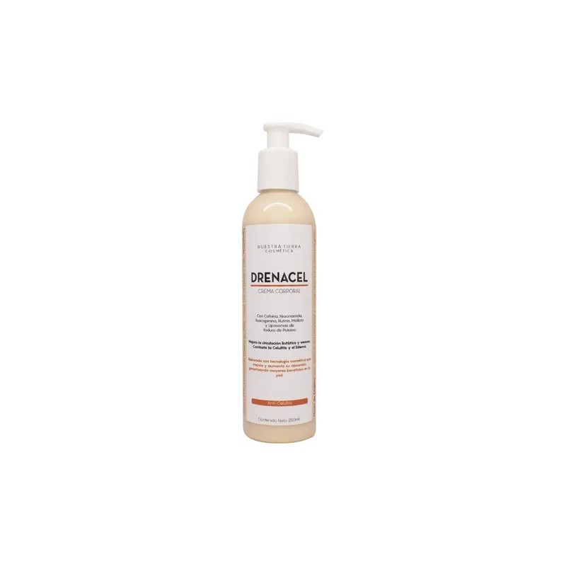 Drenacel Crema Anticelulitis Con Cafeina Al 6%