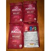 HALLS 4 Packs x 30 Halls Cherry Menthol Sore Throat