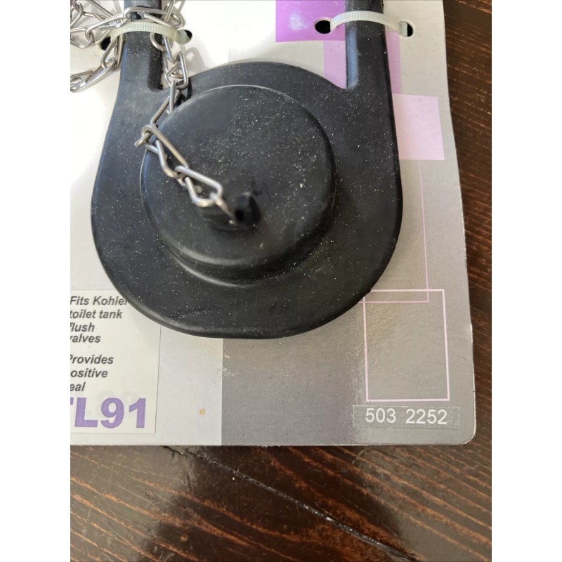 LDR Flapper Toilet Tank Ball With Chain Fits Kohler TL91