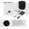 YONBEN Tall Purse Organizer Insert Womens Canvas Round Handbag Organizer