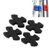 4pcs Bow Limb Dampener Wear Resistant Rubber Reducing Noise Vibration