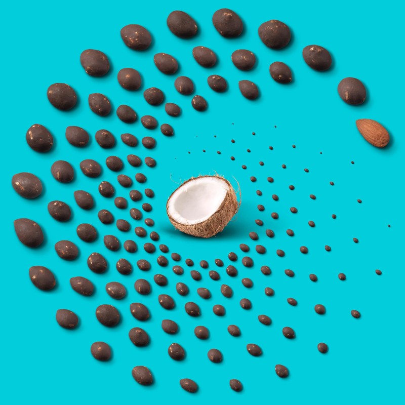 UNREAL Dark Chocolate Coconut Covered Almond, 4 OZ