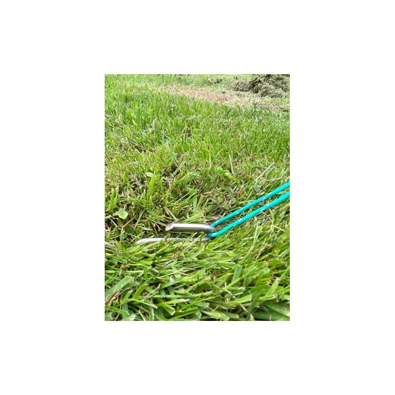 Guy line tensioning Tent Peg reverse hook stainless steel 8