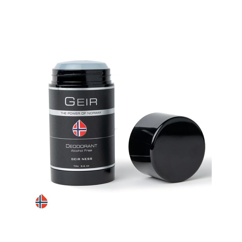 Geir Ness Men Deodorant - Alcohol and Aluminum Free Deodorant