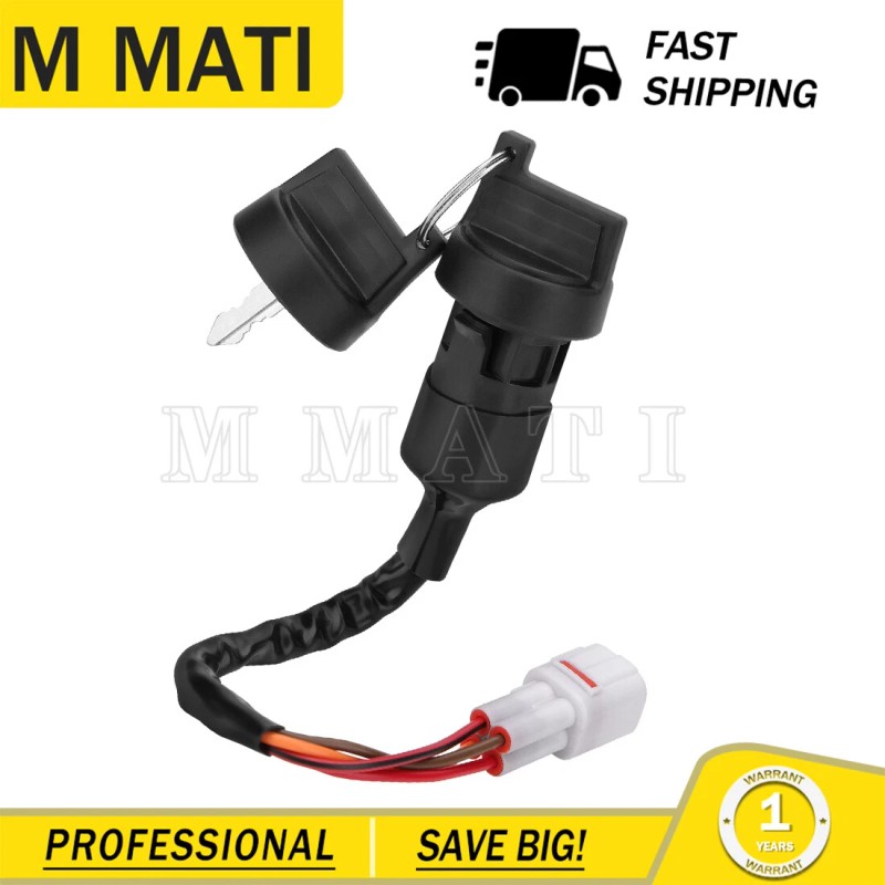 M MATI Key Ignition Switch Main Switch for Yamaha Grizzly