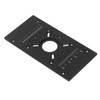 Router Table Insert Plate Aluminum Alloy Lift System Base Board