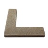 Shepherd Hardware 9816 1-1/2-Inch Heavy Duty Self-Adhesive Felt Corner Furniture