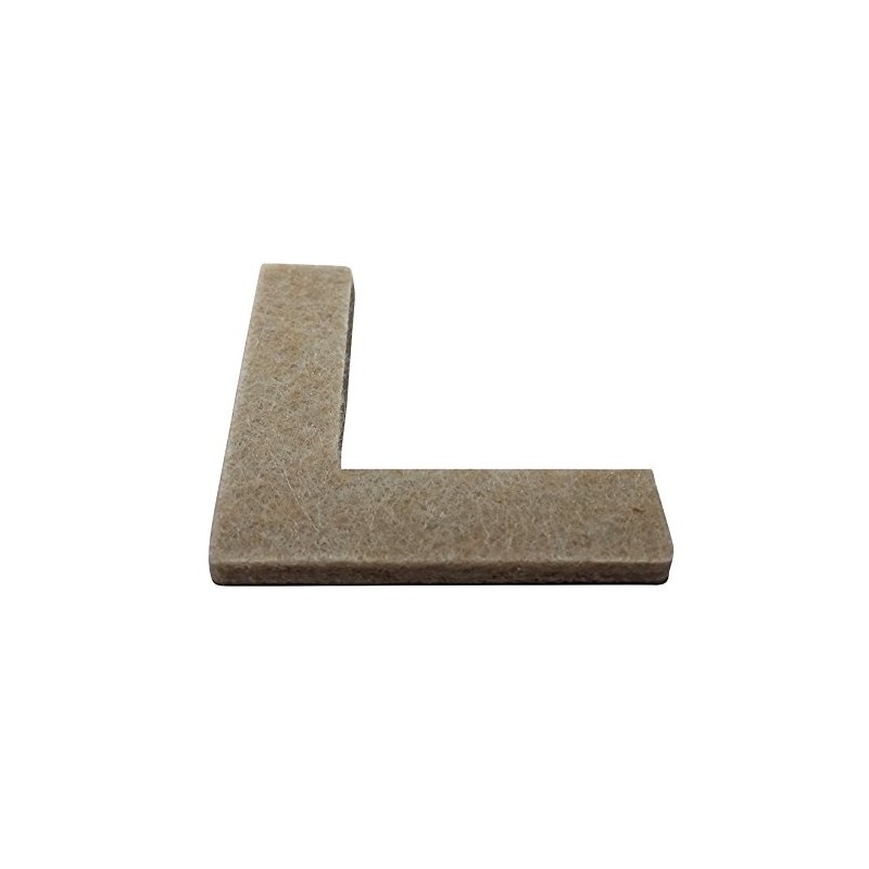 Shepherd Hardware 9816 1-1/2-Inch Heavy Duty Self-Adhesive Felt Corner Furniture
