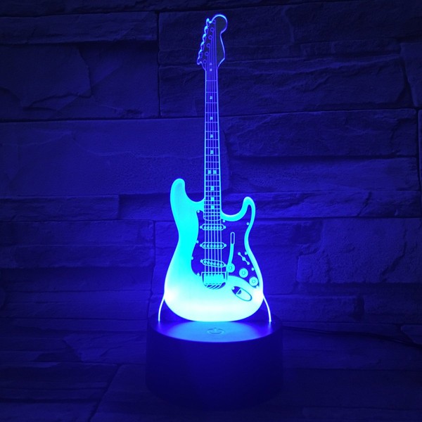 SISYS 3D Illusion Lampe LED Nachtlicht Optische 3D-Illusions-Lampen Tischlampe Nachtlichter