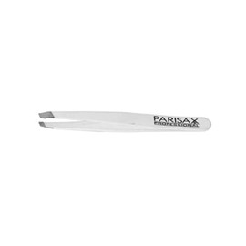 parisax Slanted Tweezers White