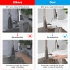 Hibbent 3-Function Pull Down Kitchen Faucet Head Replacement with 12