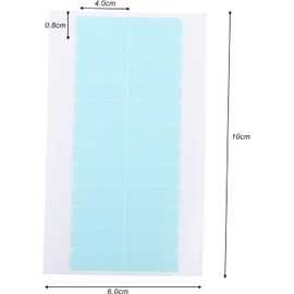 Double Sided Hair Extension Tape Tabs, Double Sided Adhesive Tapes in Hair Extensions, Human Hair Weft Replacement,60PCS.