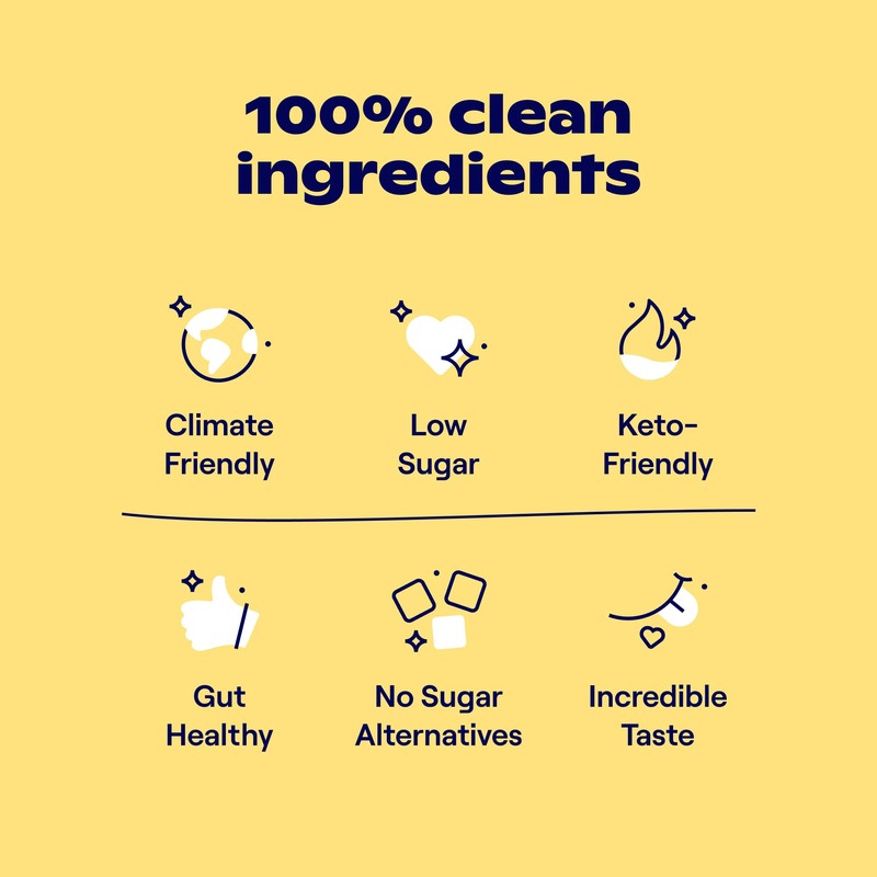 Oobli Milk Chocolate Bars, Only 1g Added Sugar, Low Carb,