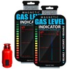 2 Pieces Magnetic Gas Level Indicator Reusable Propane Fuel Level
