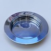 Polished Stainless Steel 2PCS Communion Tray Plate Set for Churches,2