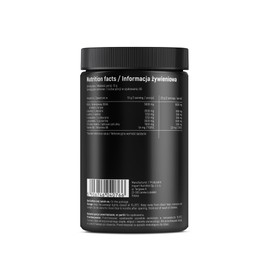 INSPORT Nutrition - BCAA PERFECT PRO - Professional Sports Supplement - Branched Chain Amino Acids - L-Glutamine - Vitamin B6-50 Servings - 500 g Powder - Flavour: (Pineapple)