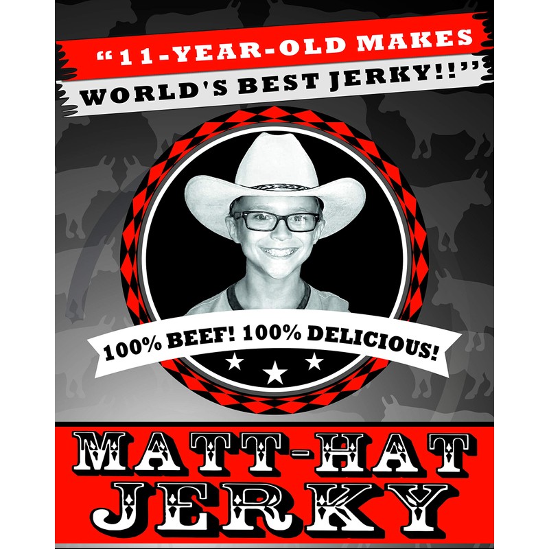 Matt-Hat Artisanal Beef Jerky - Low Carb & Gluten Free