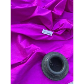 DESIGNER QUALITY IRIDESCENT SILK DUPIONI, HAND WOVEN - MAGENTA!!!