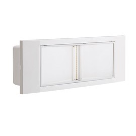 Beghelli LED Emergency Light Tertiary Security Lighting 4000K White Light Versatile Installation 8 Hours Autonomy Ideal for Blackout - White