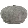 WEROR WEROR-437.1 Men's Flat Cap Peaked Cap with Peak -