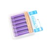 Rikagaku Dustless Chalk, 6-Piece, Purple (DCC-6-V)