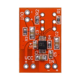 SSM2167 Microphone Preamplifier Board Low Noise COMP Compression Module DC 3V-5V - Red