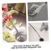 jojofuny Drain Hair Remover Tool Flexible Spring Snake Drain Unclogger