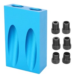 7 Pieces Hole S Jig Set - 5° Angle Drill Bit for Woodworking Ket Hole Finder Angle Drill Tool for Wood Joining Projects Basic Wood, #211