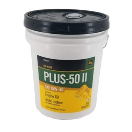 John Deere Plus-50 II CJ-4 Diesel Motor Oil 15W-40 5 Gallon Bucket TY26679