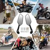 Motorcycle Rearview Mirrors,360 Degree Rotation Foldable Motorcycle Reflectors | Scooter