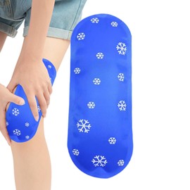 Ice Pack Cooler - Reusable Long-Lasting Freezer Ice Pack - Multipurpose Cooling Accessories for Pills Food Drink Water Beverage Coffee Tea
