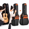 41-Inch Acoustic Guitar Bag for Travel – Thickened Padded Oxford