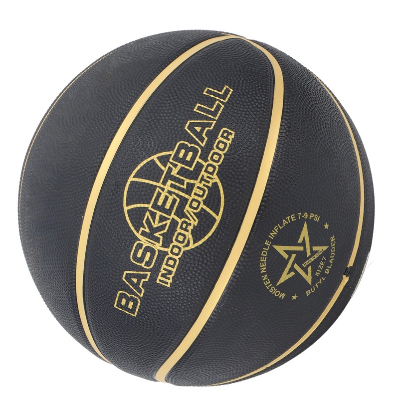 Black Basketball Training Wear Resistance Safe Large Particles Easy Grip