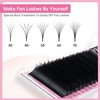 Weimob easy fan Eyelash Extension Auto Fanning Matte Black Quick