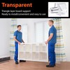 20 Pack 5mm Shelf Support Pegs, Clear Plastic Replacement Pins,Support