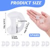 10 Pcs Gel Toe Separators for Overlapping Toes Bunion Protector