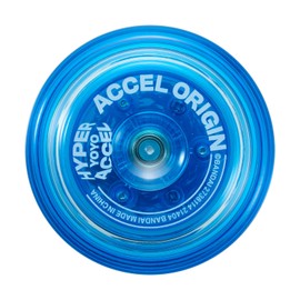 Bandai 60003 Accel Hyper Yo Blue, Skill Game, Optimal JoJo for Children from 8 Years, with its Accel System, Test All Tricks Quickly and Easily